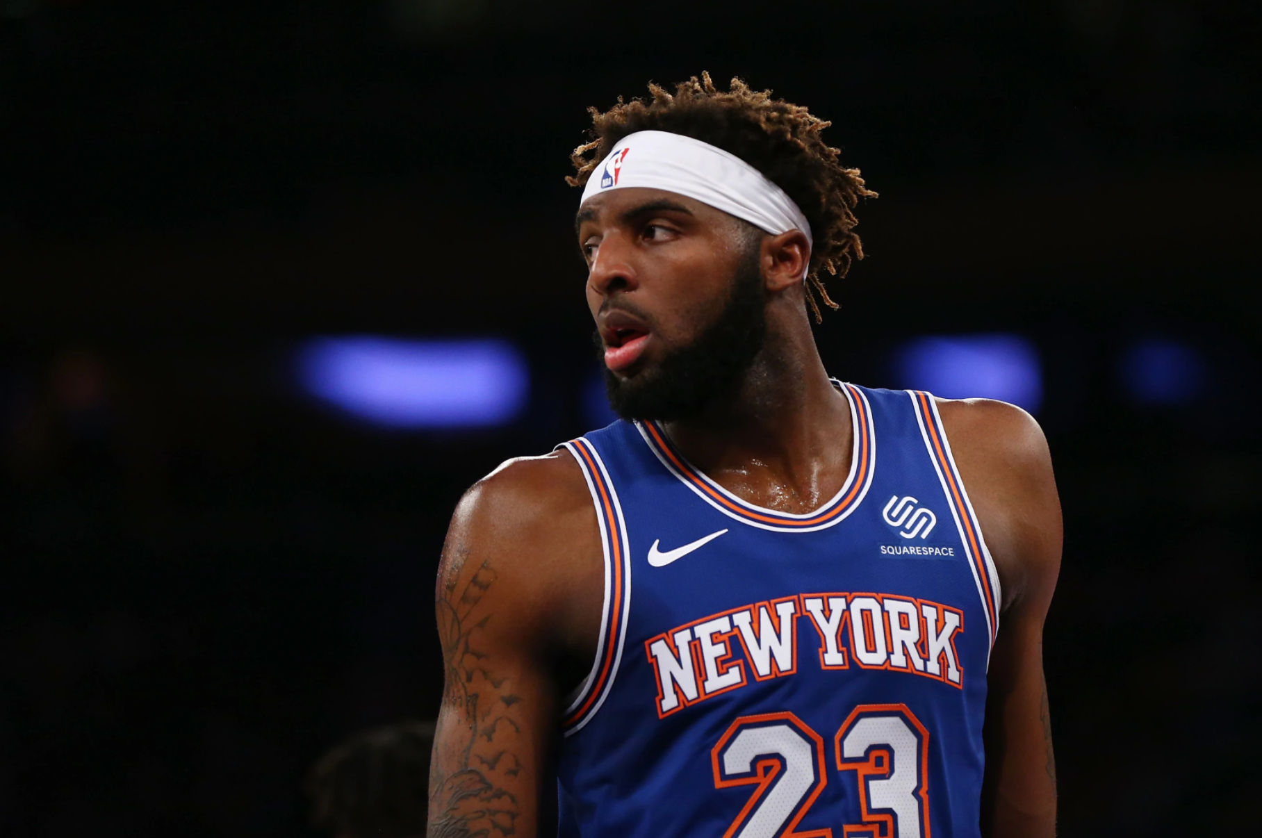Knicks' Reggie Bullock, Mitchell Robinson accidentally wear same
