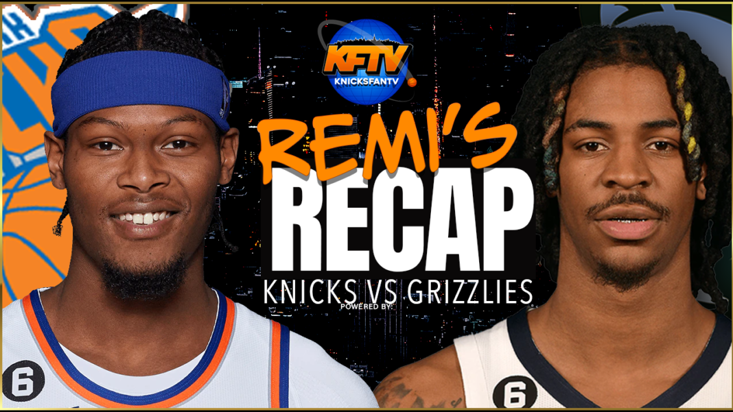 Knicks vs Grizzlies