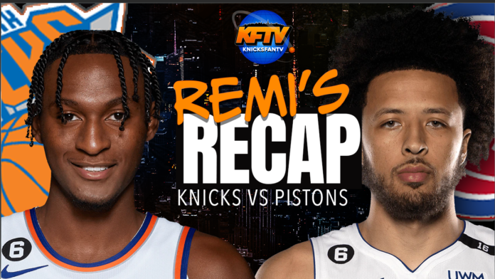 New York Knicks vs Detroit Pistons