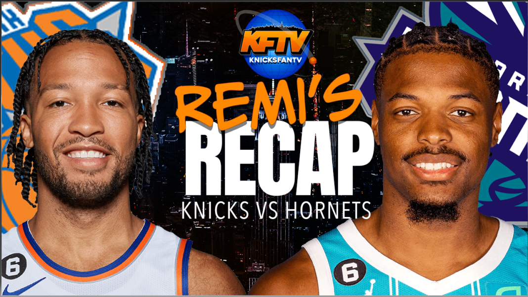 New York Knicks vs Charlotte Hornets