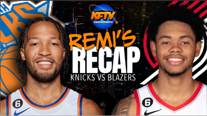 New York Knicks vs. Portland Trail Blazers