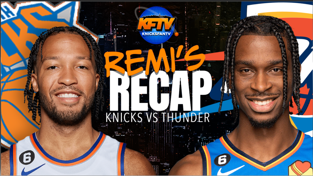 New York Knicks vs. Oklahoma City Thunder
