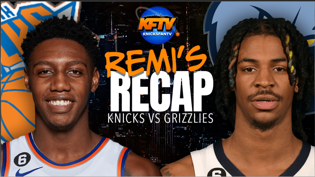 New York Knicks vs. Memphis Grizzlies