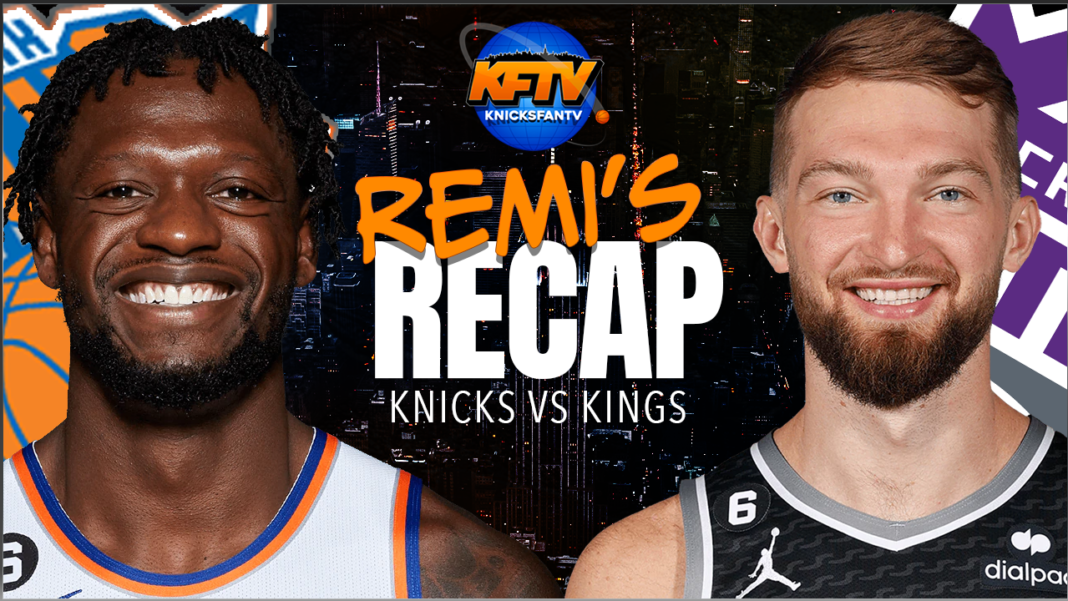 New York Knicks vs. Sacramento Kings