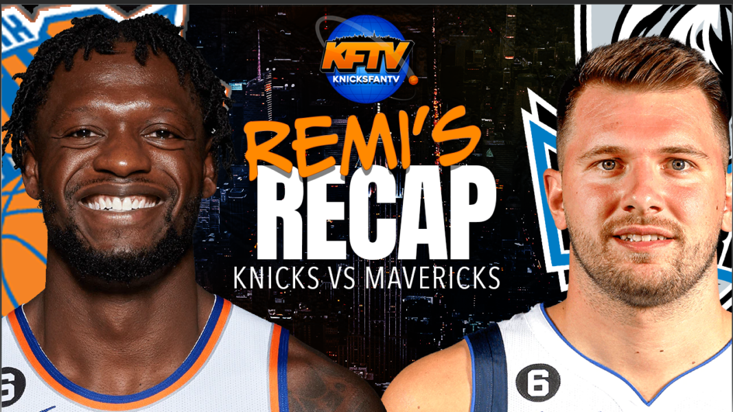 New York Knicks vs. Dallas Mavericks