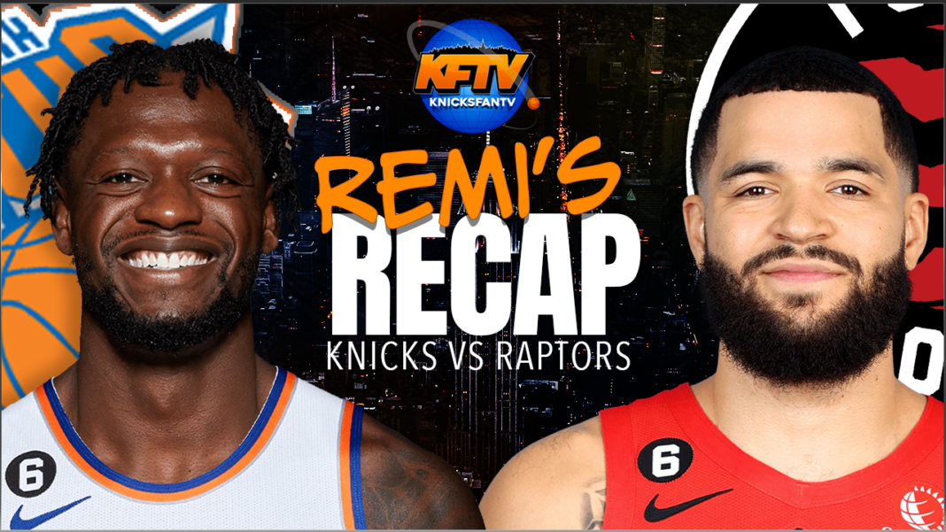 New York Knicks vs. Toronto Raptors