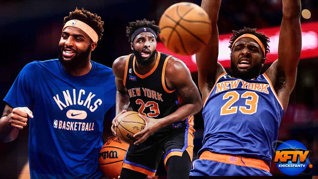 New York Knicks' Mitchell Robinson