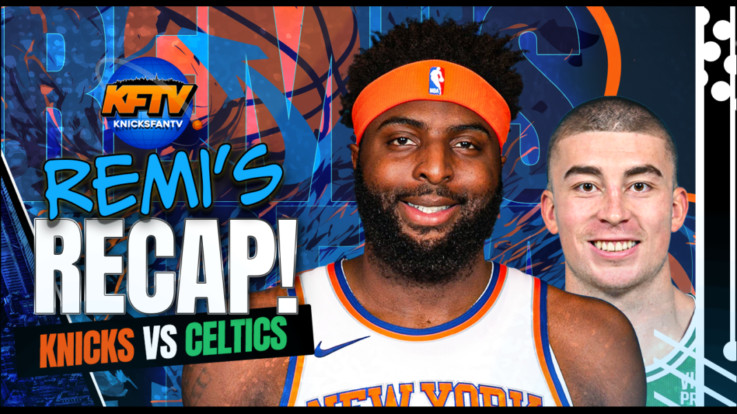 New York Knicks vs. Boston Celtics Preseason 2023-24