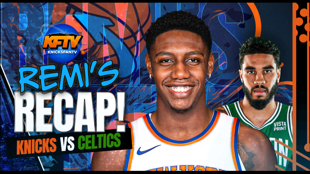 New York Knicks vs. Boston Celtics Preseason 2023-24