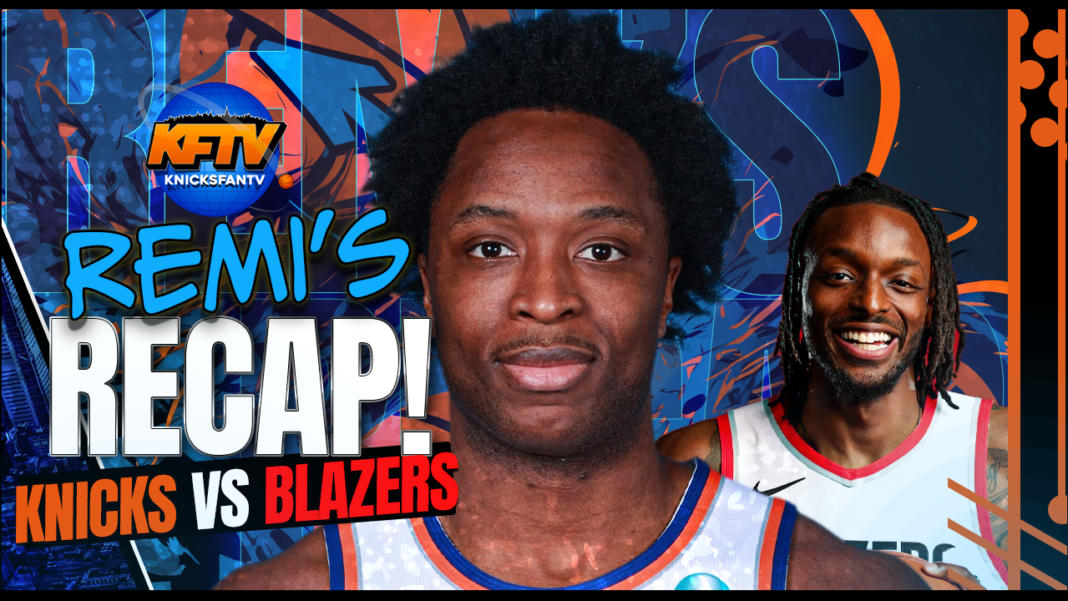 New York Knicks vs. Portland Trail Blazers